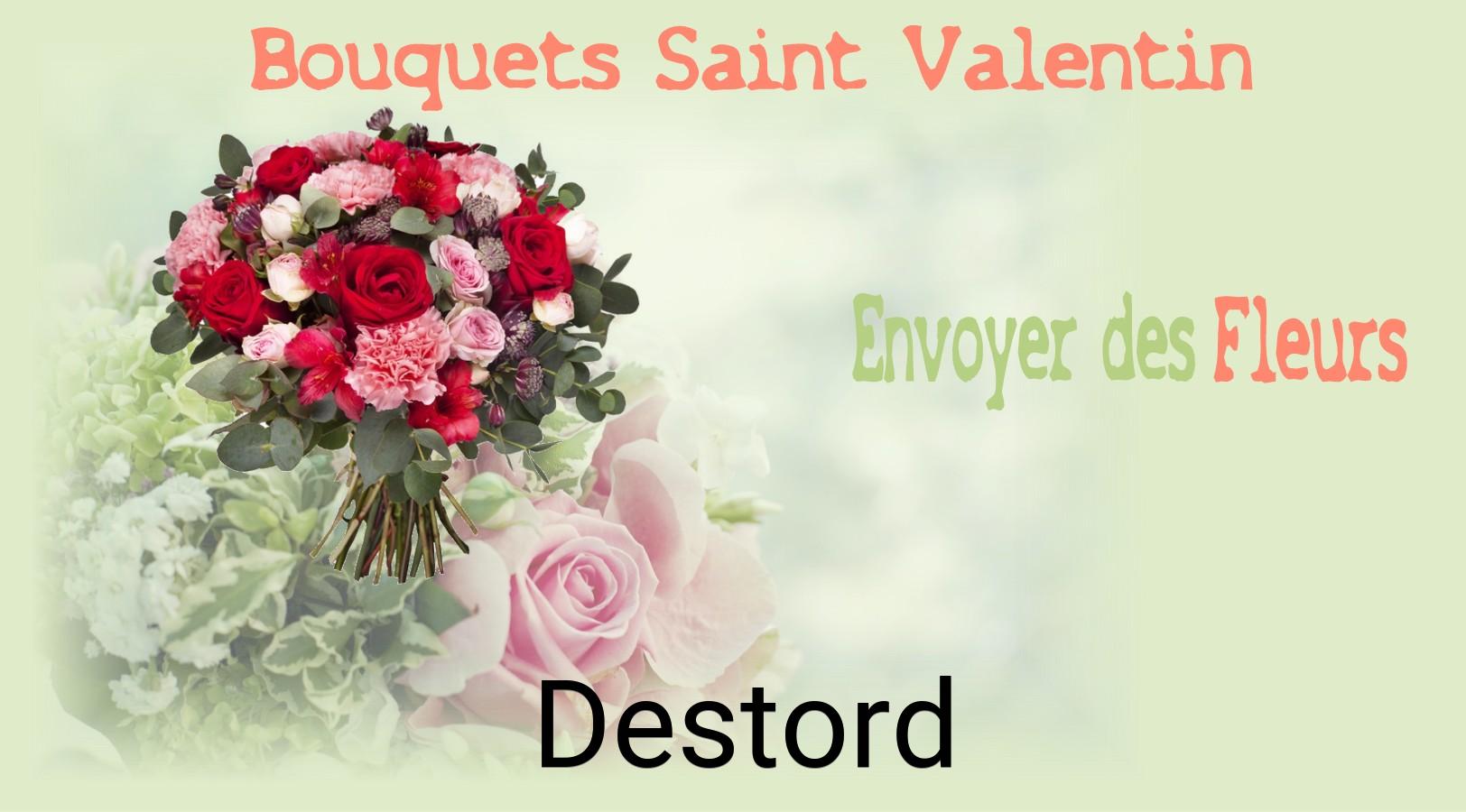 Roses de Saint-Valentin livrées à Destord